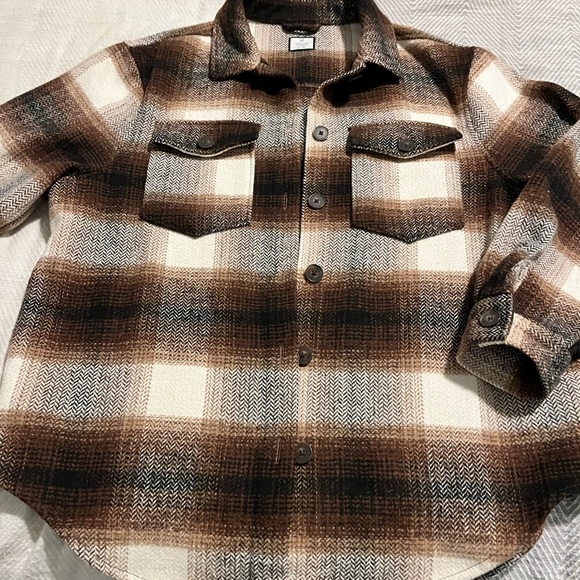 Beautiful rusty brown Denver Hayes ‘shacket’. Nearly new - Picture 2 of 4